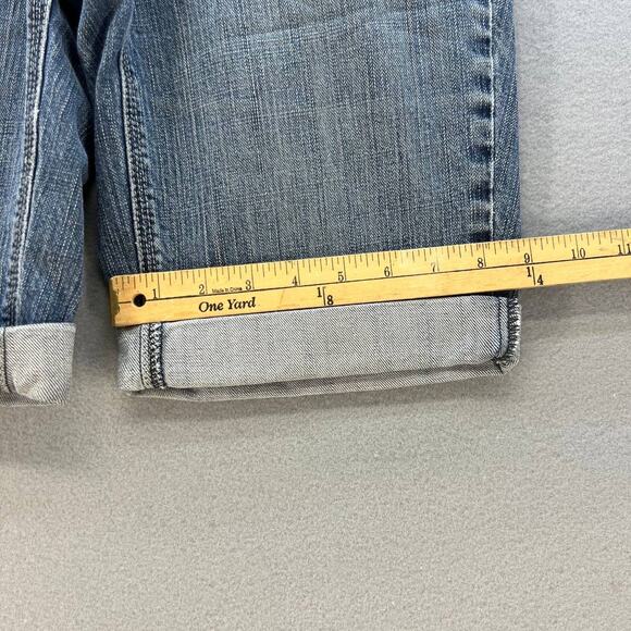 Tommy Hilfiger Women's Denim Bermuda Shorts Size 8 Cuffed Y2K 391705 - Picture 13 of 14